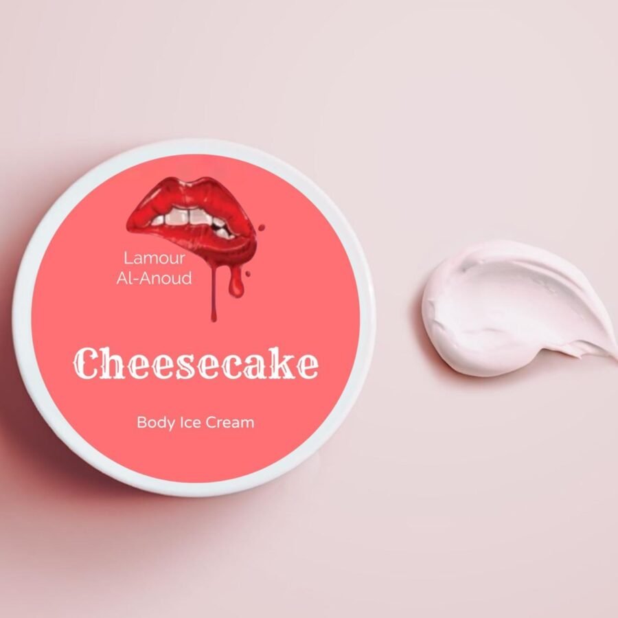 Cheesecake ice-cream زبدة التذوق