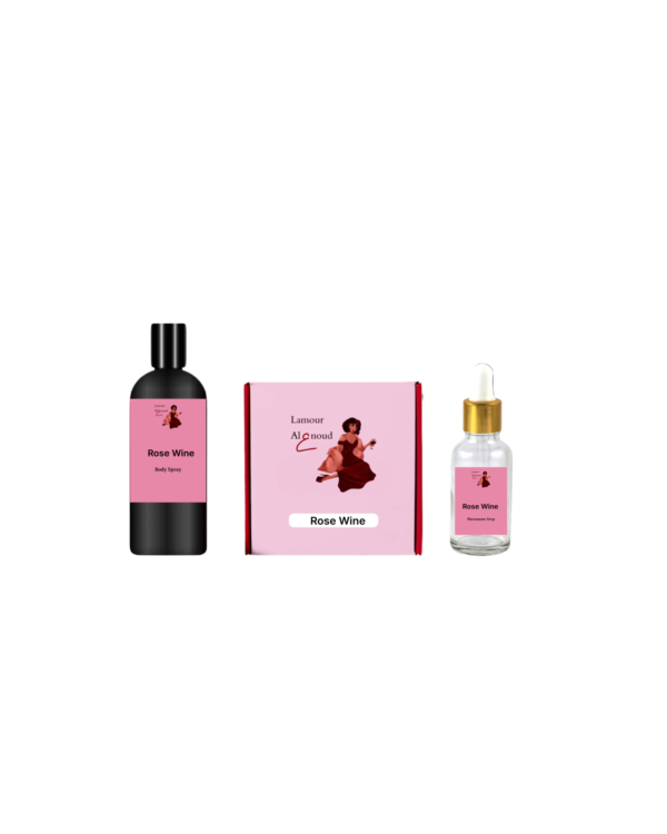 Rose Wine Set مجموعة