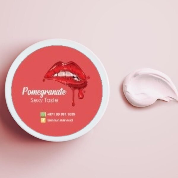 Pomegranate ice-cream زبدة التذوق