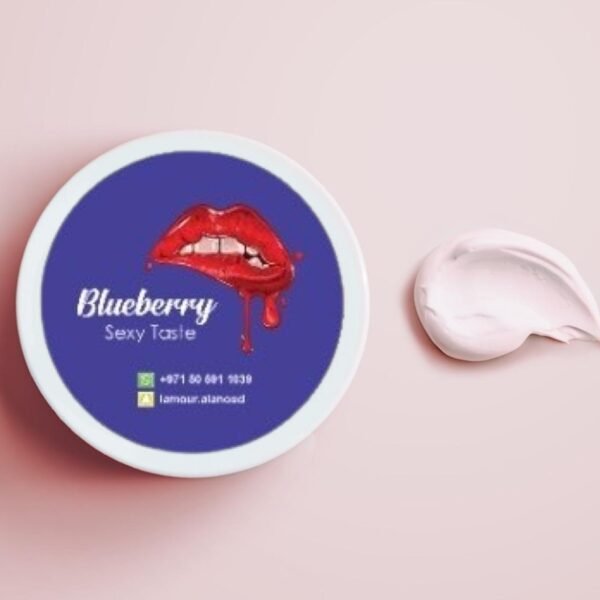 Blueberry ice-cream زبدة التذوق