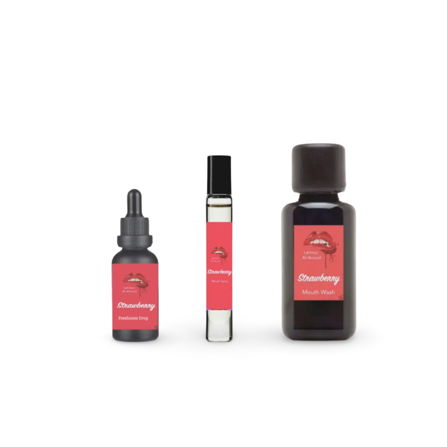 Strawberry Mouth Set مجموعة الفم