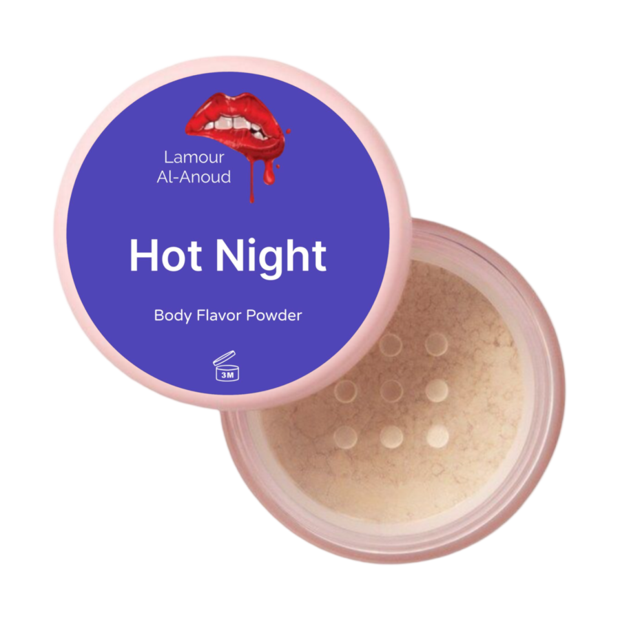 Hot night powder بودرة الطعم